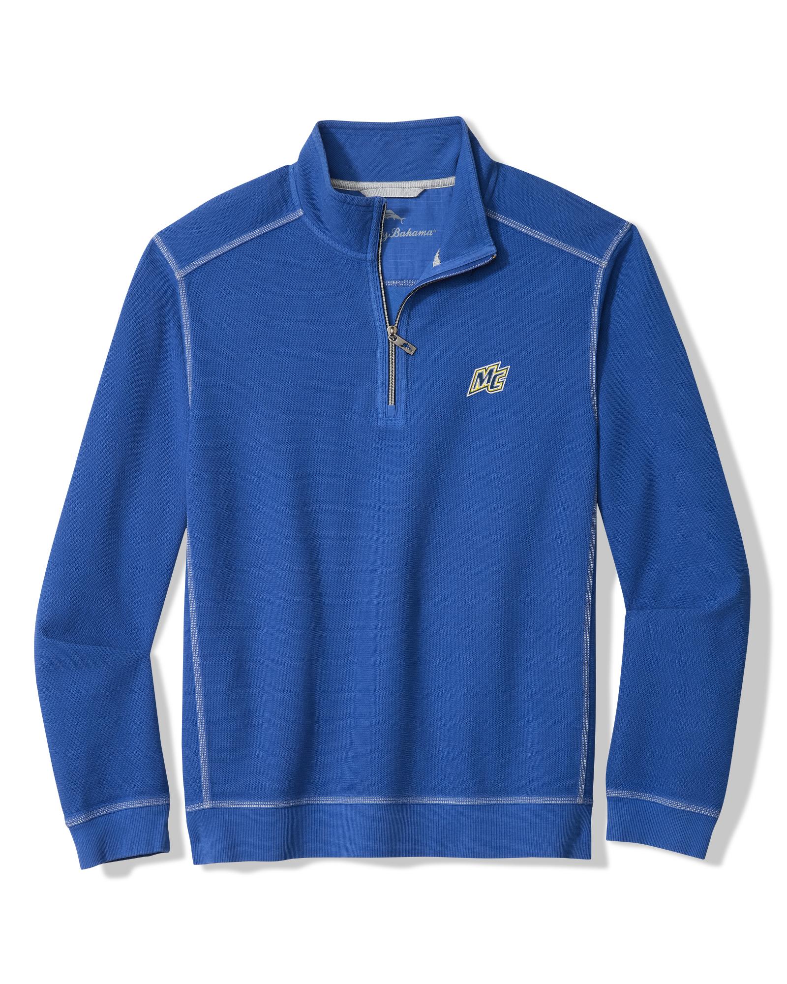 image of: Tommy Bahama Royal Blue Montego Bay Half Zip