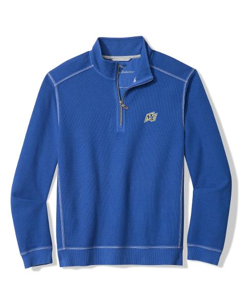 Tommy Bahama Royal Blue Montego Bay Half Zip; $148.99