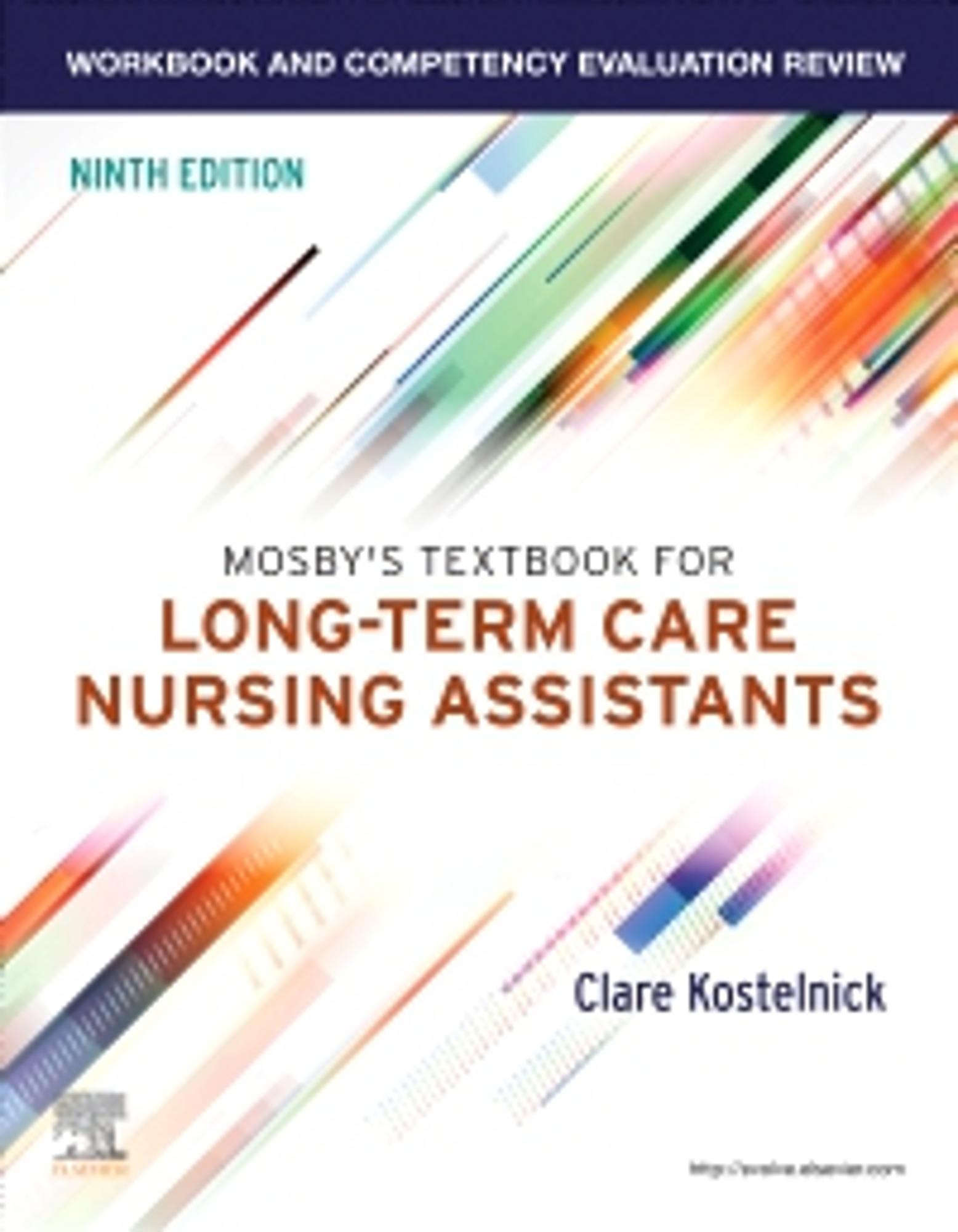Cover image for Workbook For Mosby's Textbook for Long-Term Care Nursing Assistants