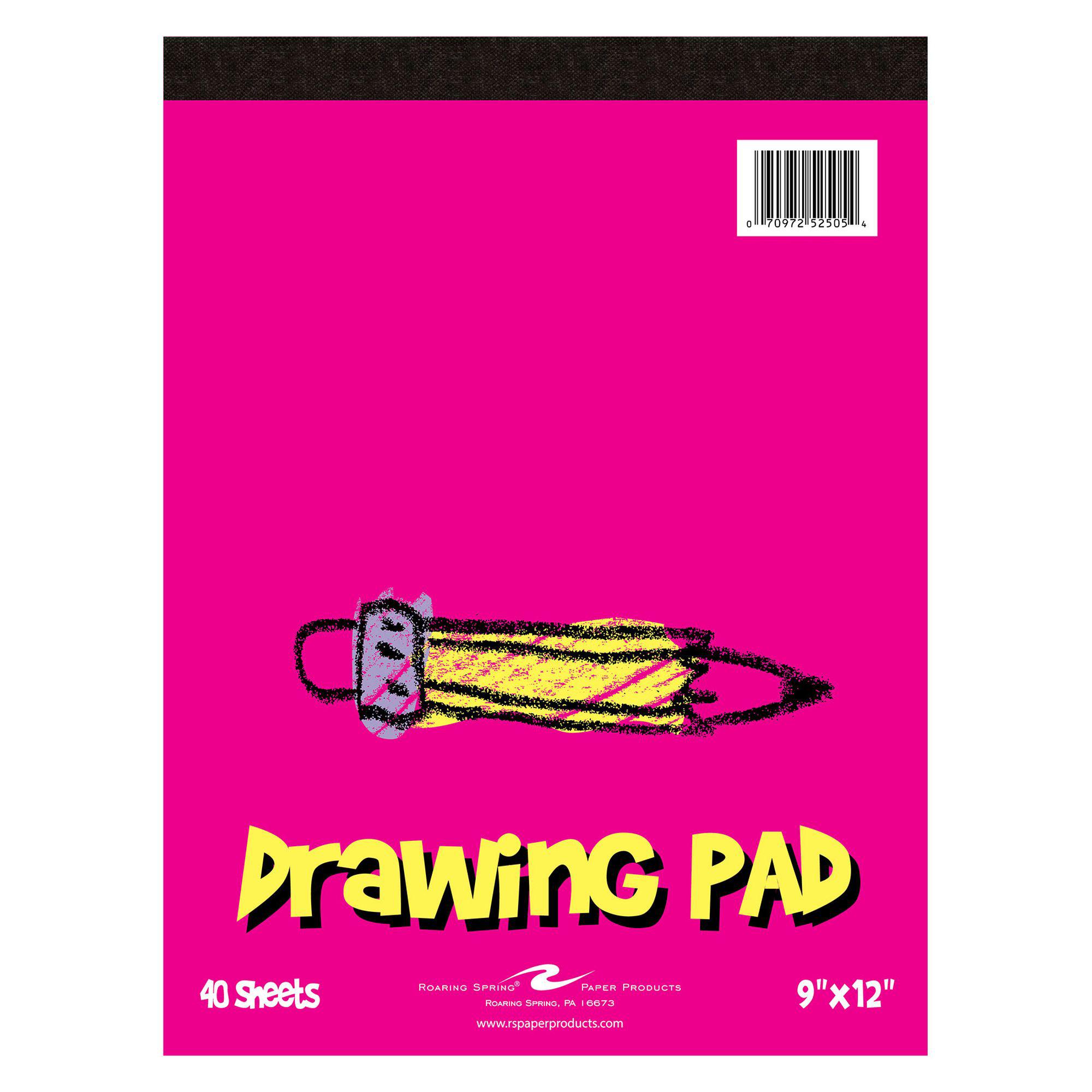 Product image 1 of 1 for Drawing Pad 9X12" Top-Bound 50# 40 Sheets