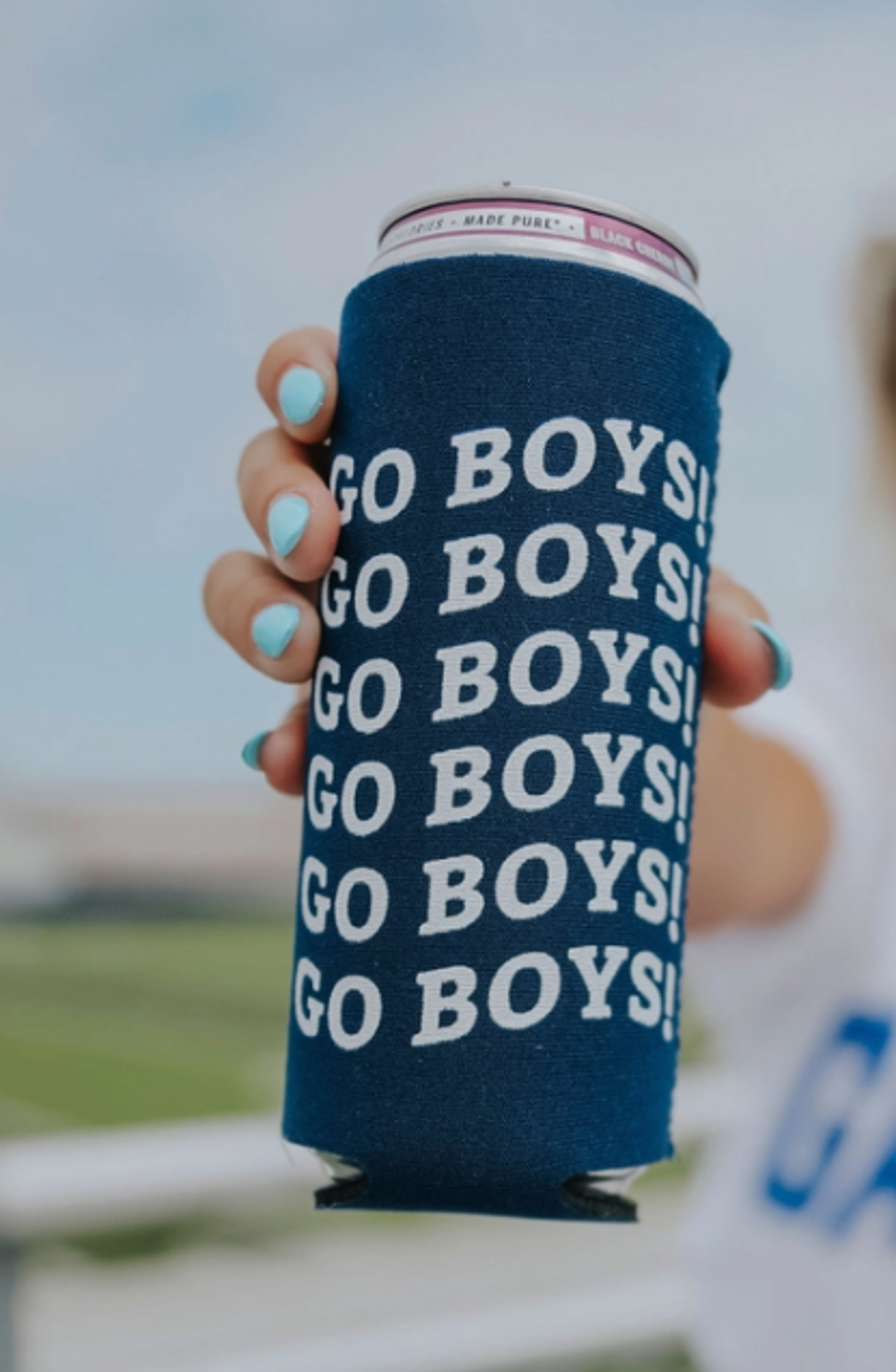 image of: Charlie Southern Go Boys Tall Drink Koozie