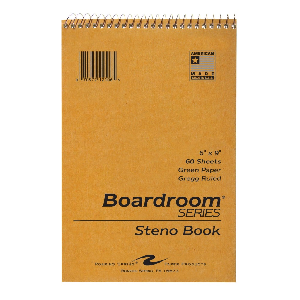 image of: RS Steno Book 6x9 60 Sheets