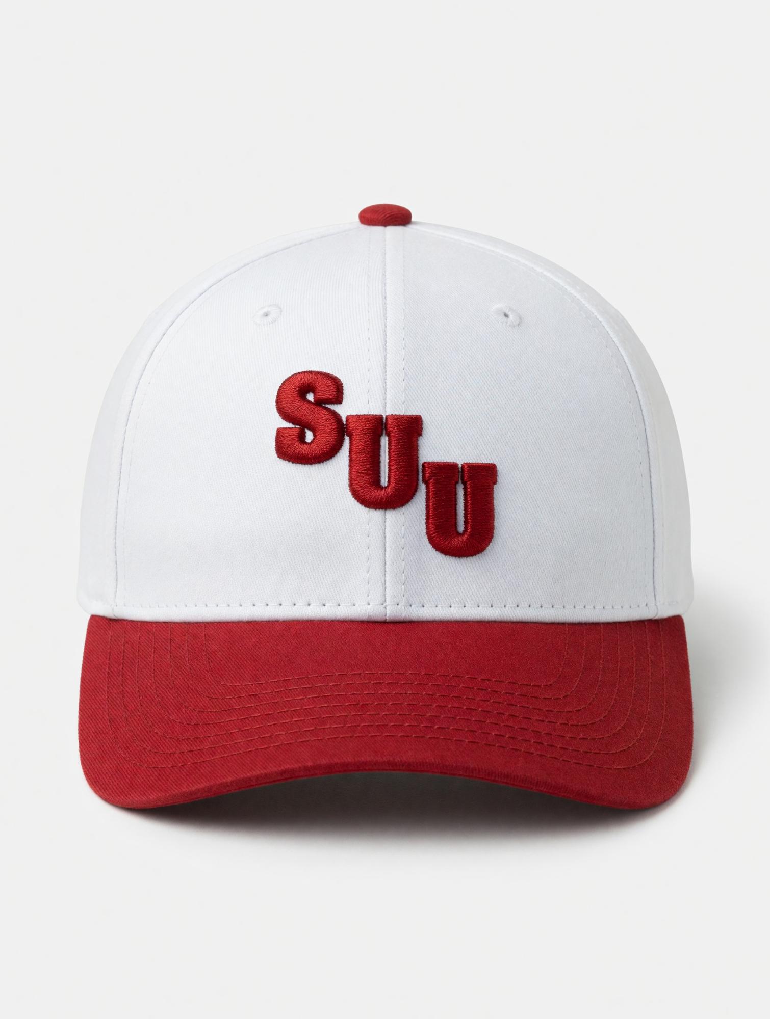 Product image 1 of 1 for CAPX HAT FITTED WHITE/RED SUU