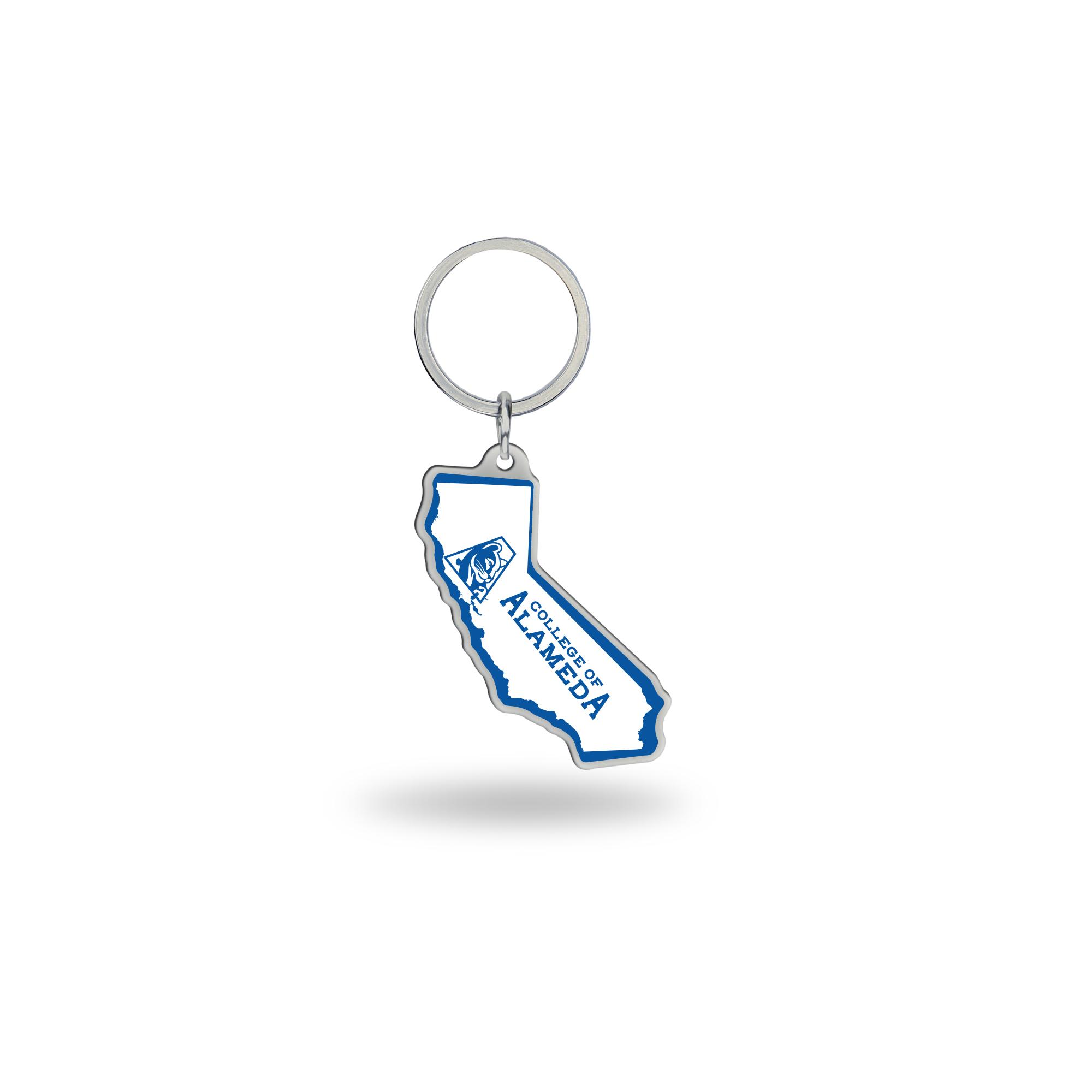 Product image 1 of 1 for PCC ALAMEDA KEYCHAIN STATE SHAPE