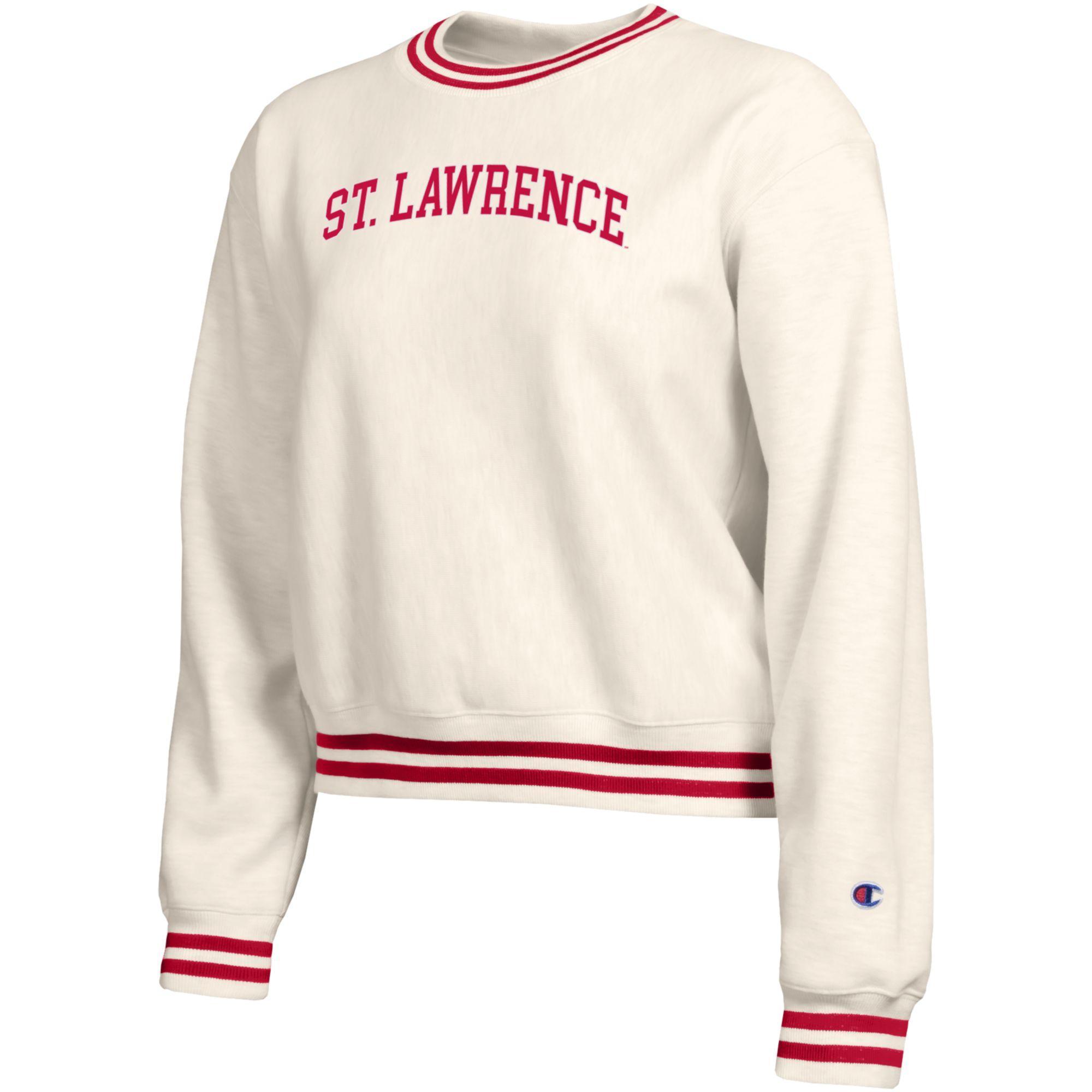 Product image 1 of 1 for Champion Women's Reverse Weave Crew Sweatshirt with Stripes