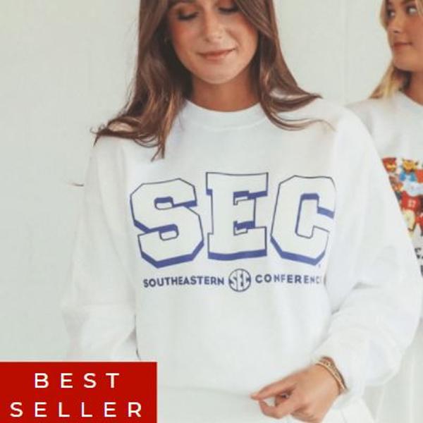 Women's Charlie Southern SEC Block Logo Sweatshirt; $58.00