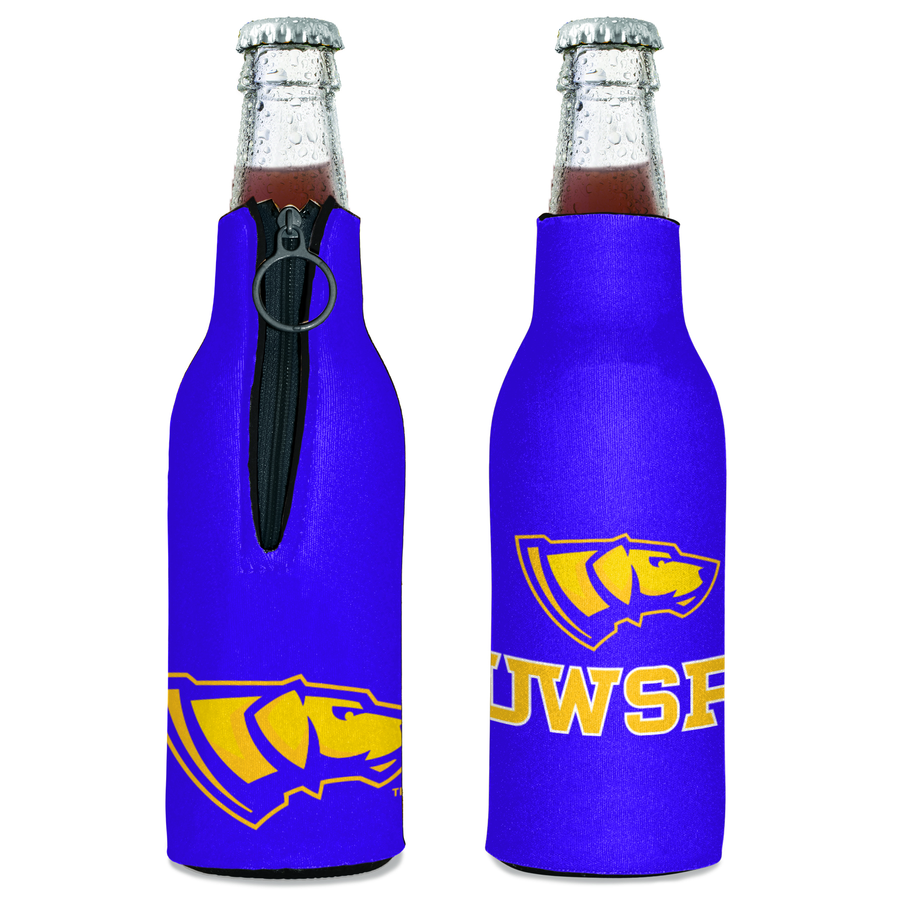 Product image 1 of 1 for Dog Head 2-Sided Bottle Hugger Cooler