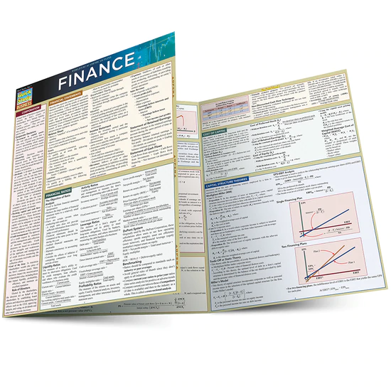 Cover image for FINANCE LAMINATED STUDY GUIDE