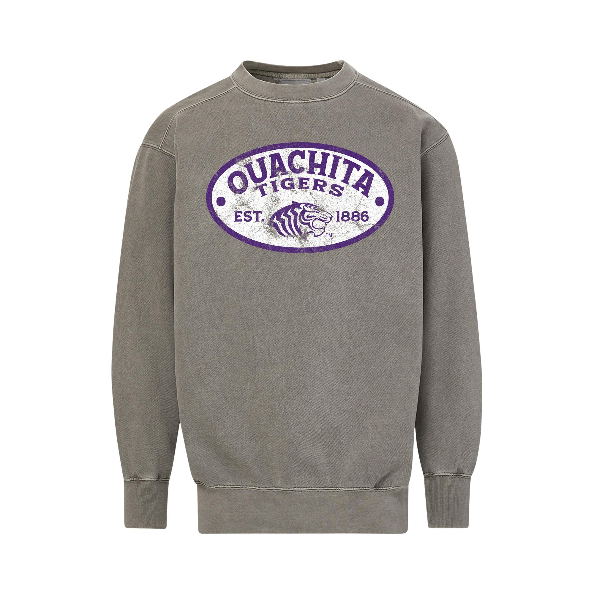 image of: Ouachita Tigers Coastal Color Crewneck