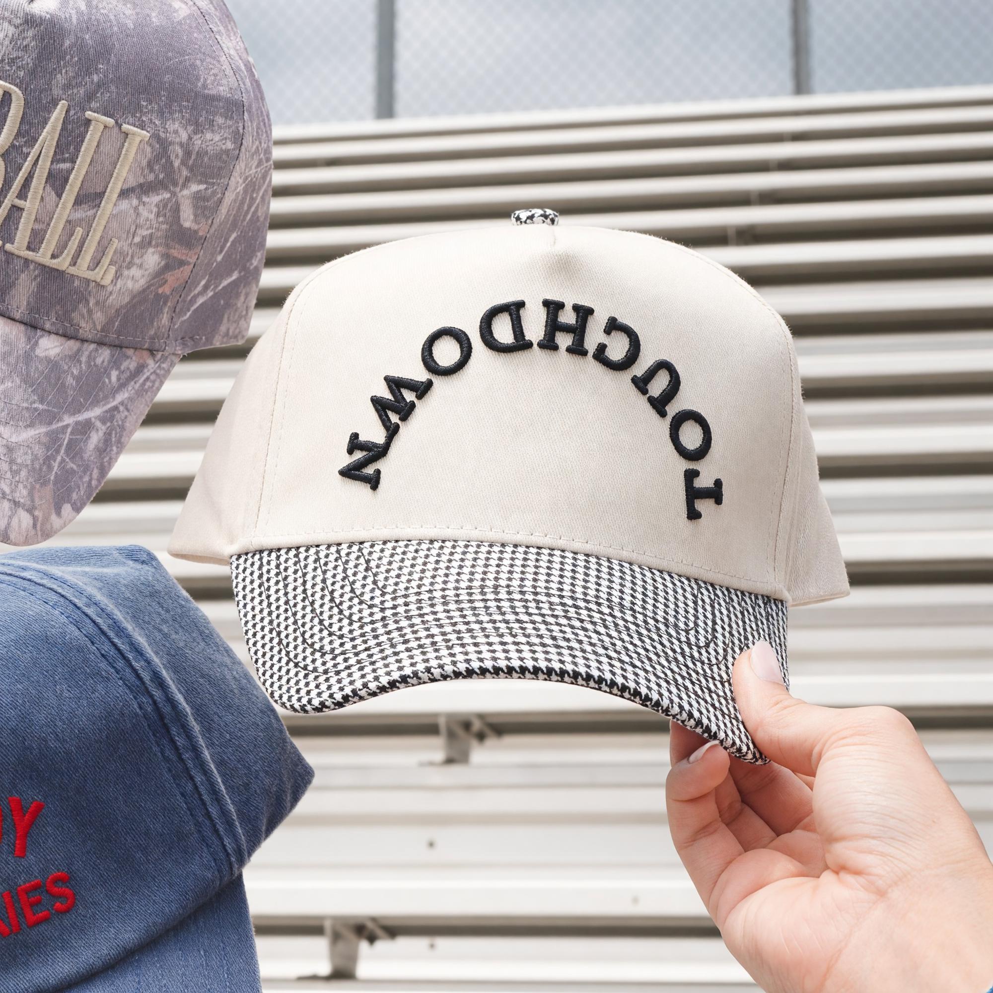 Product image 2 of 3 for Houndstooth Touchdown Hat - Black/White