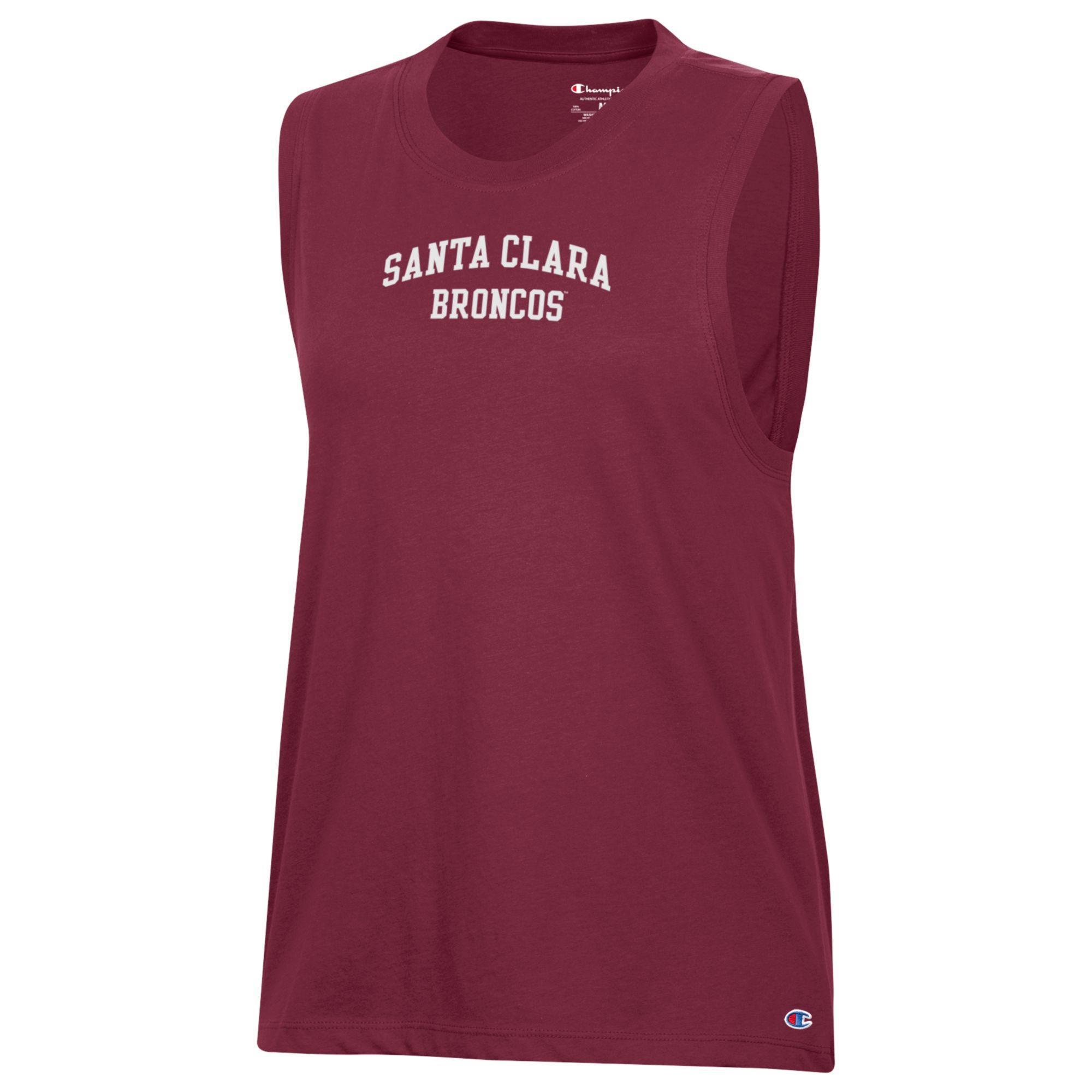 Product image 1 of 1 for Santa Clara Broncos Champion Women's Core Tank, Garnet