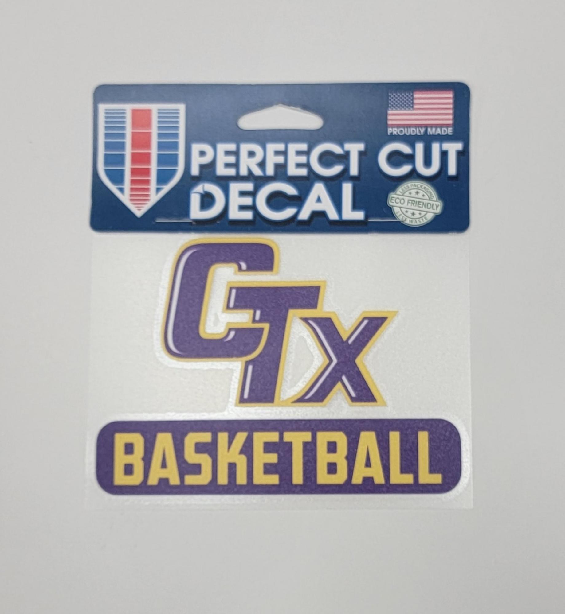 image of: Decal CTX Basketball