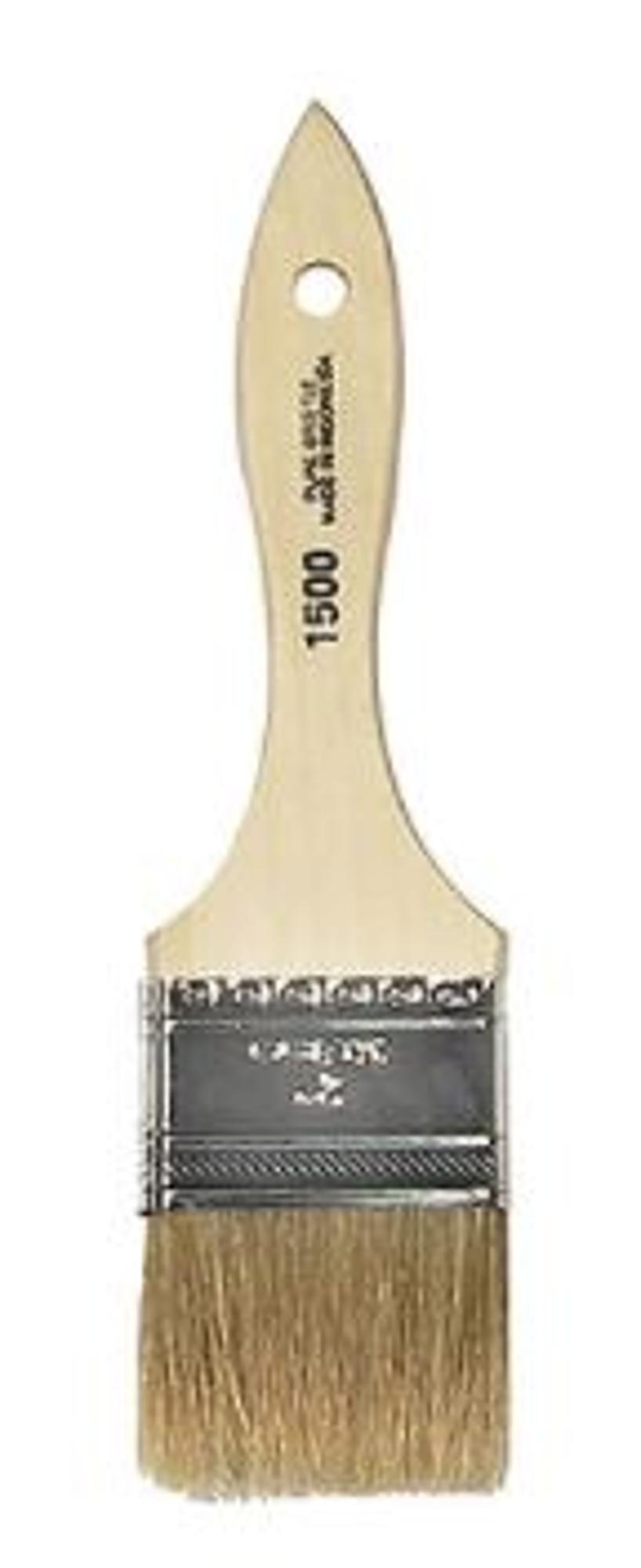image of: White Bristle Chip Brush 2in