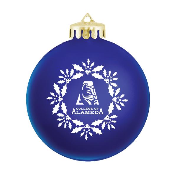 PCC ALAMEDA XMAS RND ORNAMENT; $9.99