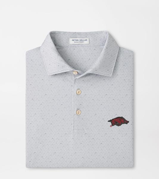 Arkansas Razorbacks Peter Millar On The Ball Performance Jersey Running Hog; $150.00