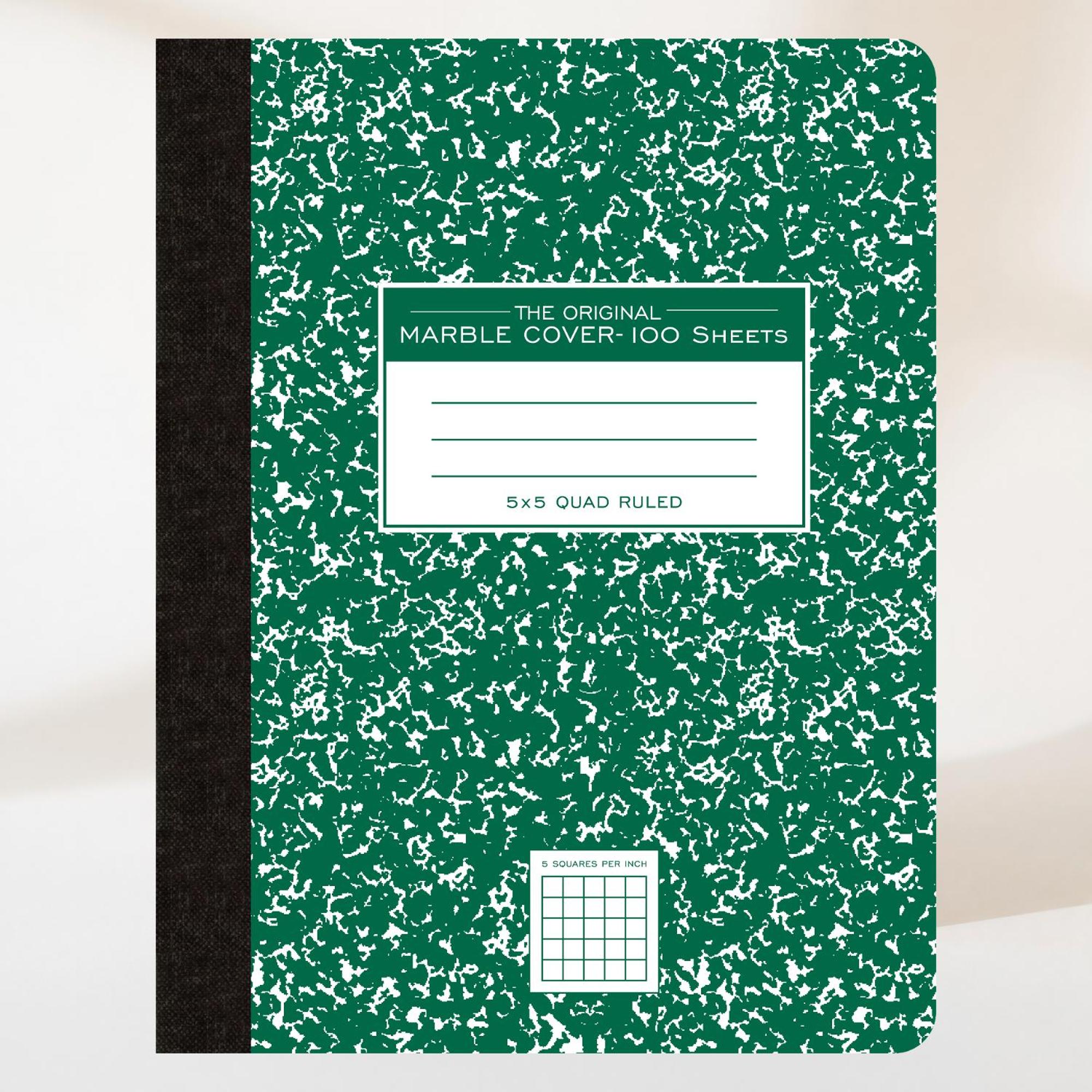 Product image 1 of 1 for GRAPH COMPOSITION BOOK GREEN 5 X 5 Quad Ruled