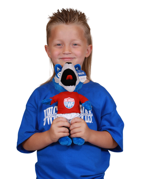 CUSTOM PLUSH WOLFIE; $29.99