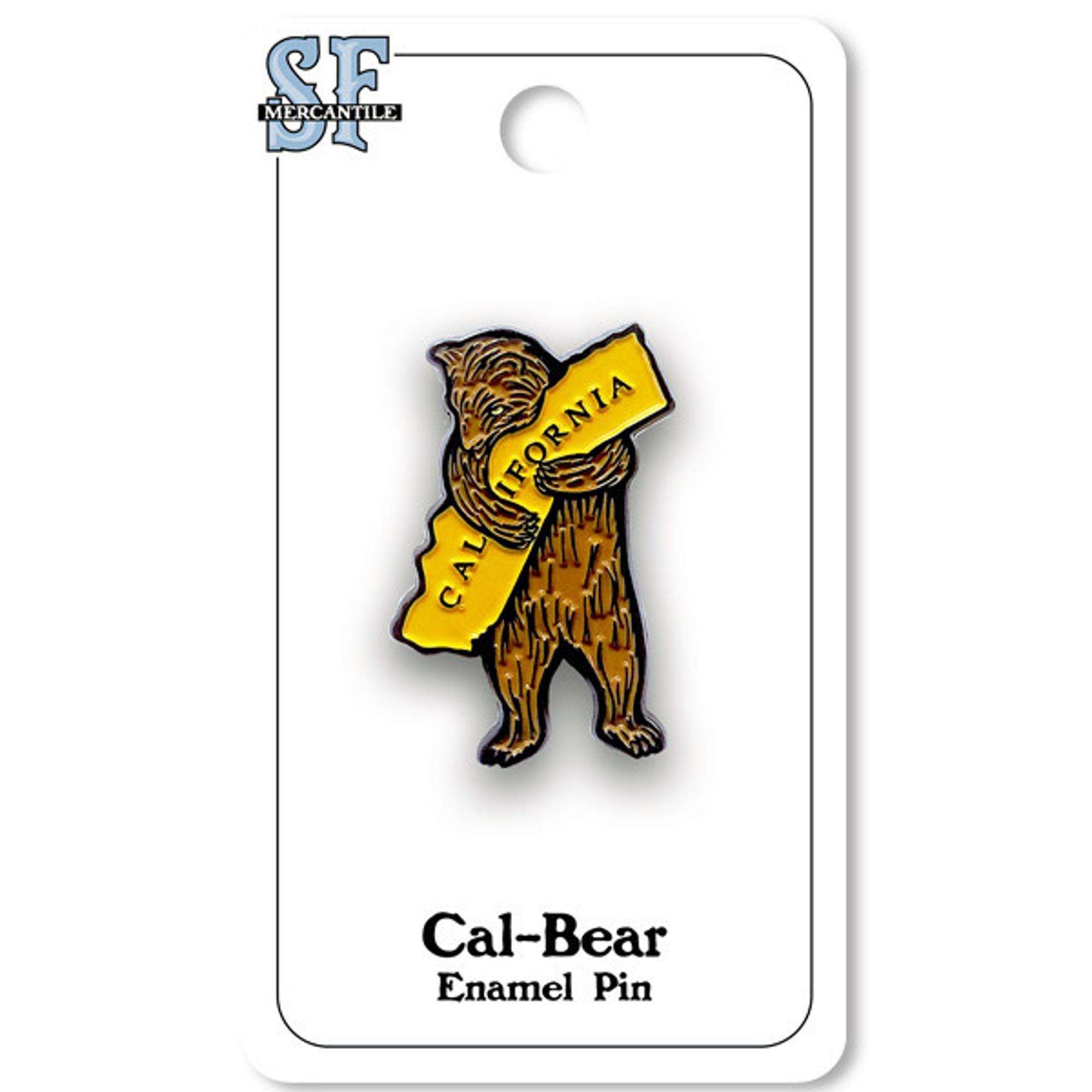 image of: California Bear Hug Enamel Pin