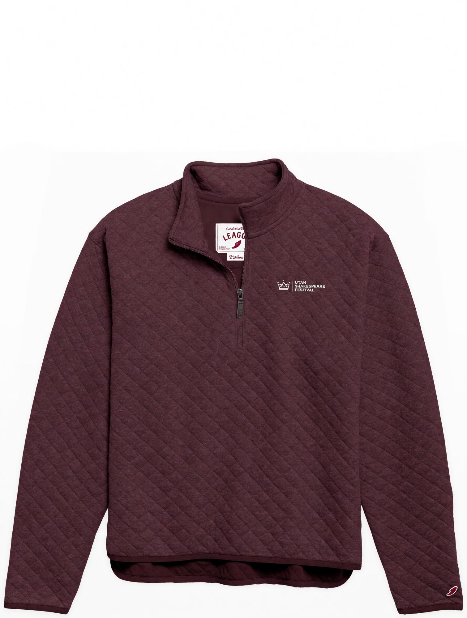 Product image 1 of 2 for Utah Shakespeare Festival Quilted 1/4 Zip Pullover Jacket