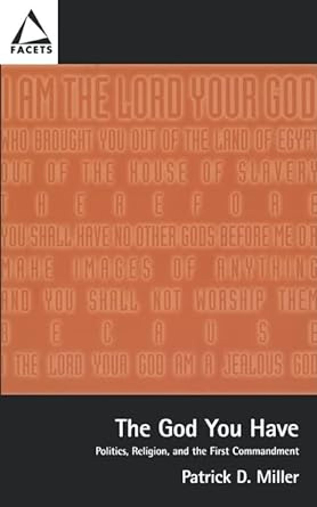 Cover image for The God You Have : Politics, Religion, and the First Commandment