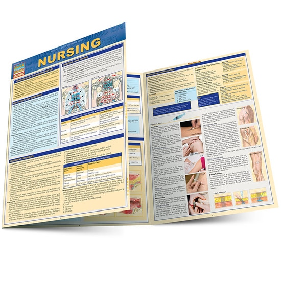 Cover image for NURSING LAMINATED STUDY GUIDE