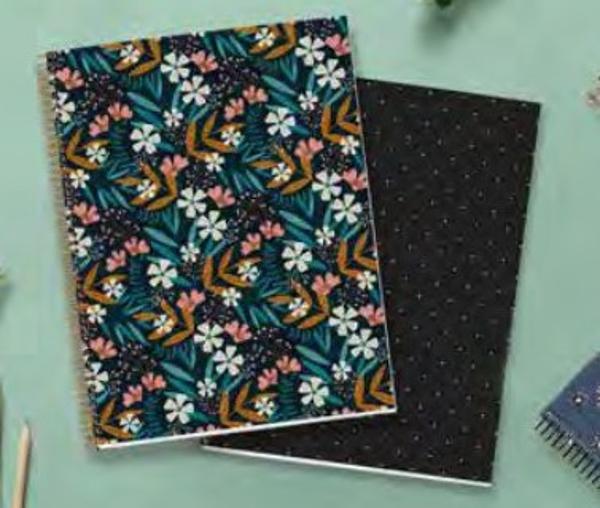 Fashion 4 Subject Notebooks; $17.99