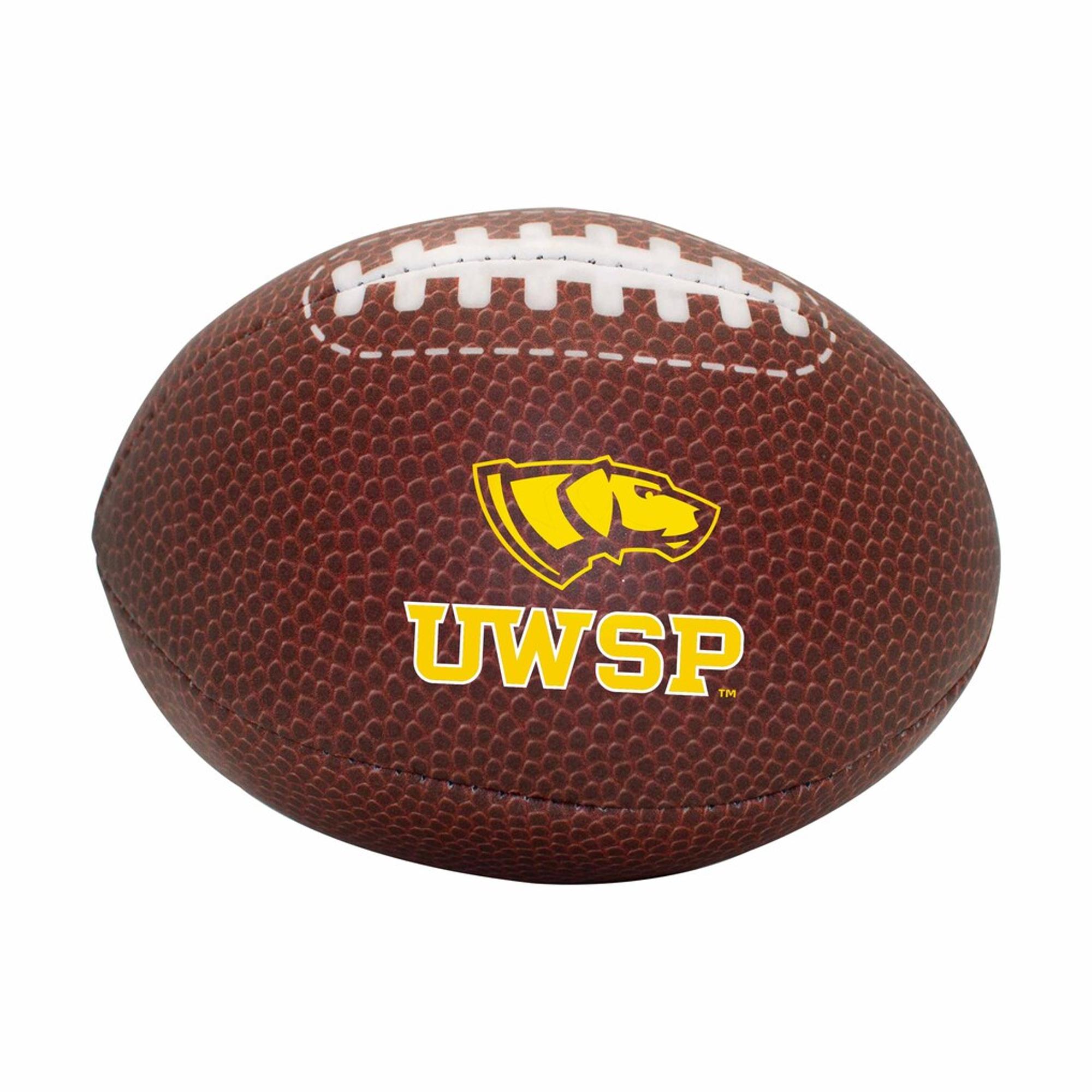 Product image 1 of 1 for University of Wisconsin Stevens Point Microplush Football, Brown