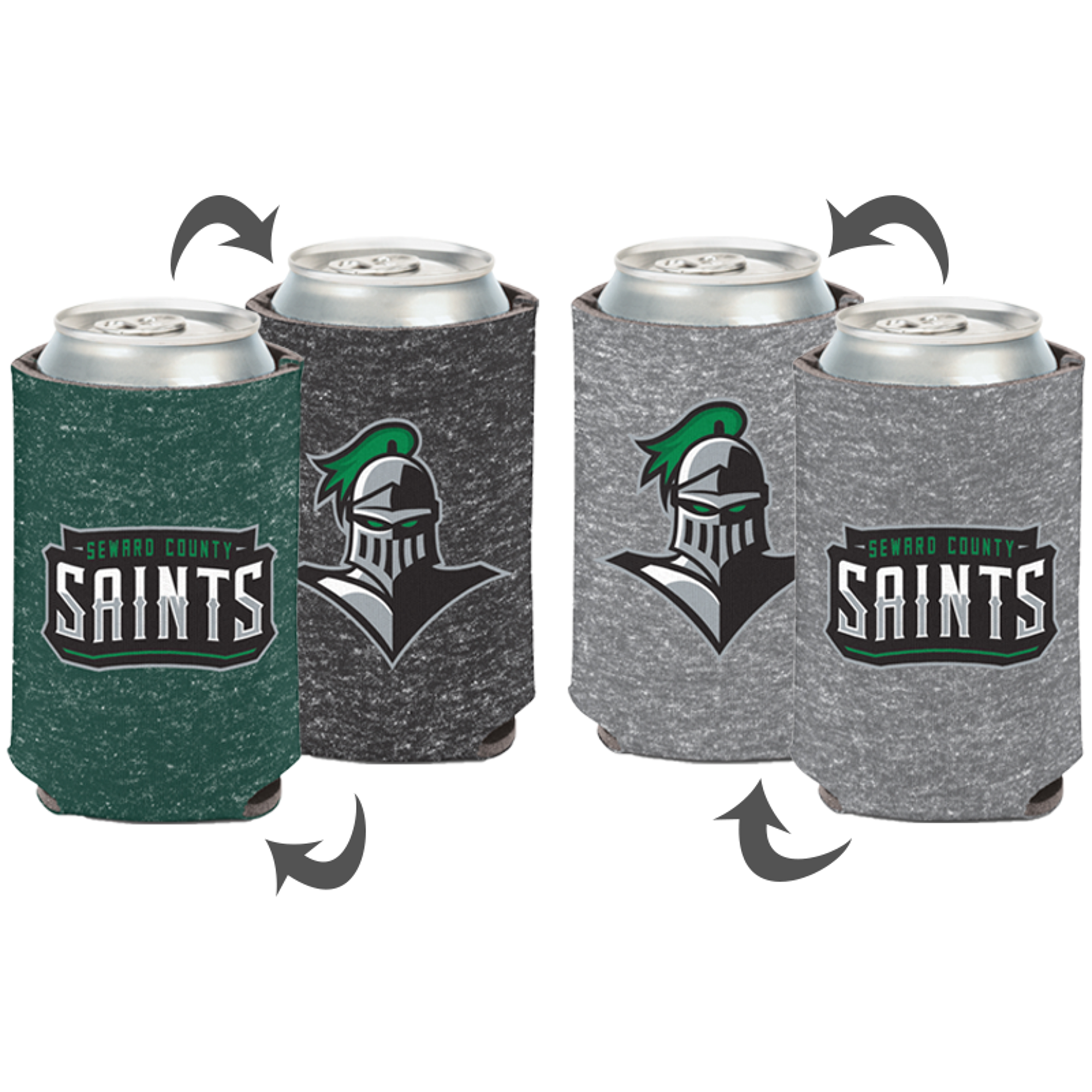 image of: WINCRAFT DOUBLE LOGO DOUBLE SIDED CAN COOLER