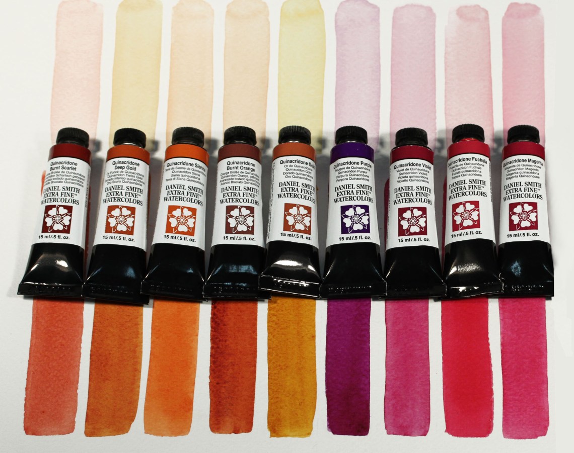 image of: Daniel Smith Extra Fine Quinacridone Watercolors 5ml