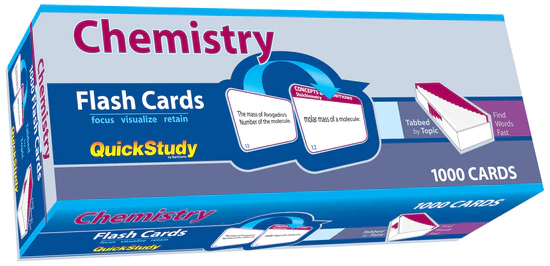 Cover image for CHEMISTRY FLASH CARDS