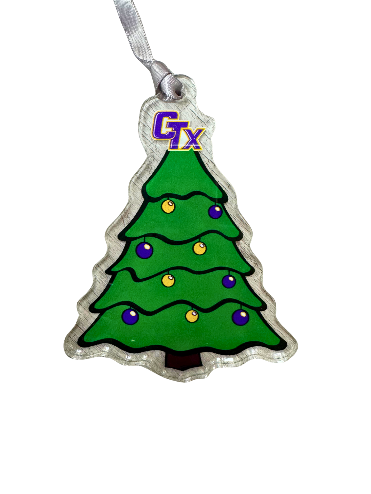 image of: Acrylic Christmas Tree Ornament