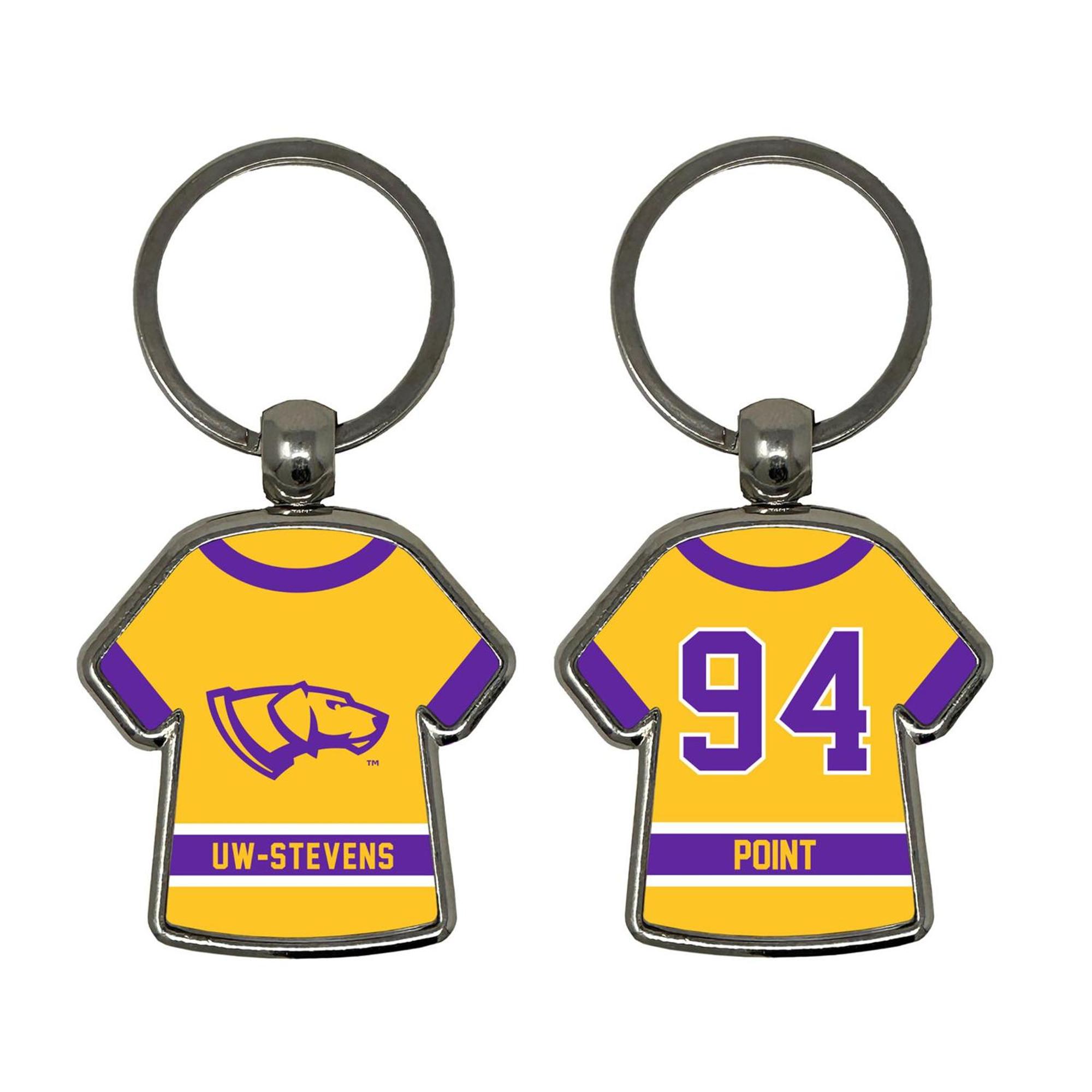 Product image 1 of 1 for UWSP Metal T-Shirt Keychain