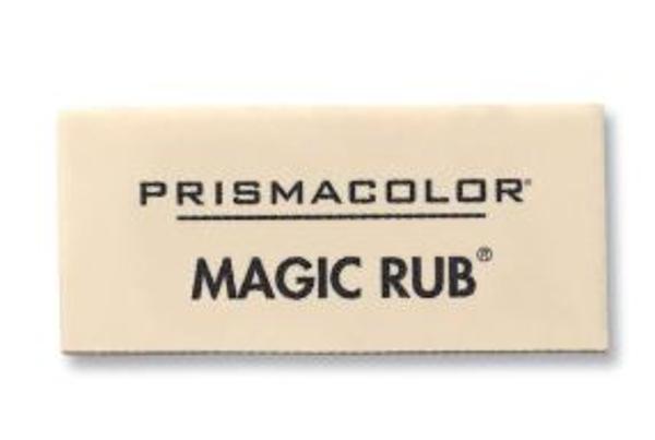 Prismacolor Magic Rub Eraser; $1.29