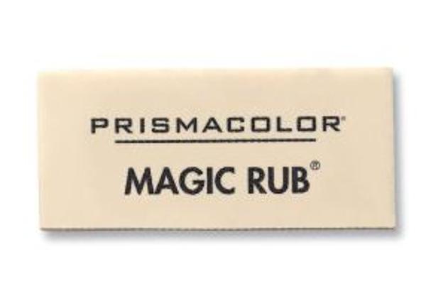 ERASERS - MAGIC RUB ERASER; $1.29