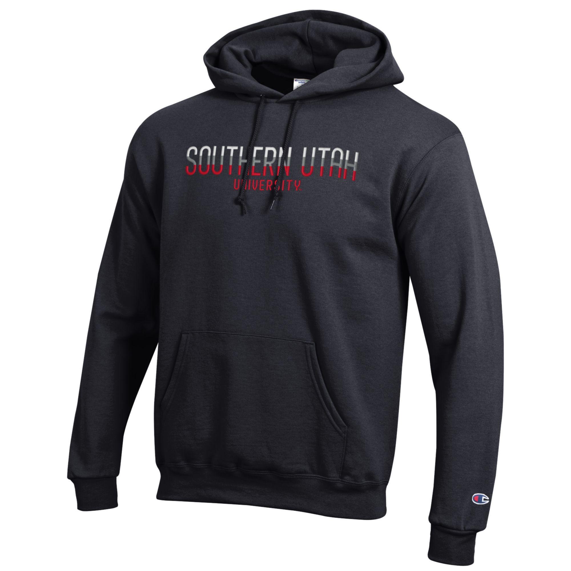 image of: CHAMPION HOOD BLACK SOU MULTI COLOR THREAD 3D
