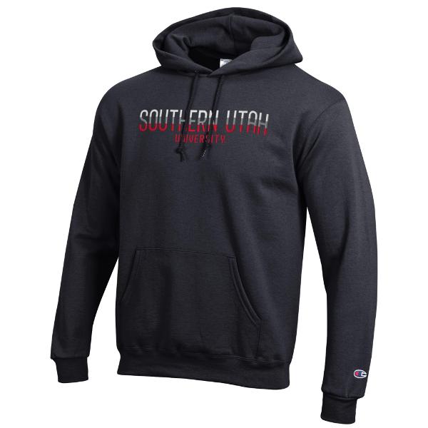 CHAMPION HOOD BLACK SOU MULTI COLOR THREAD 3D; $54.99