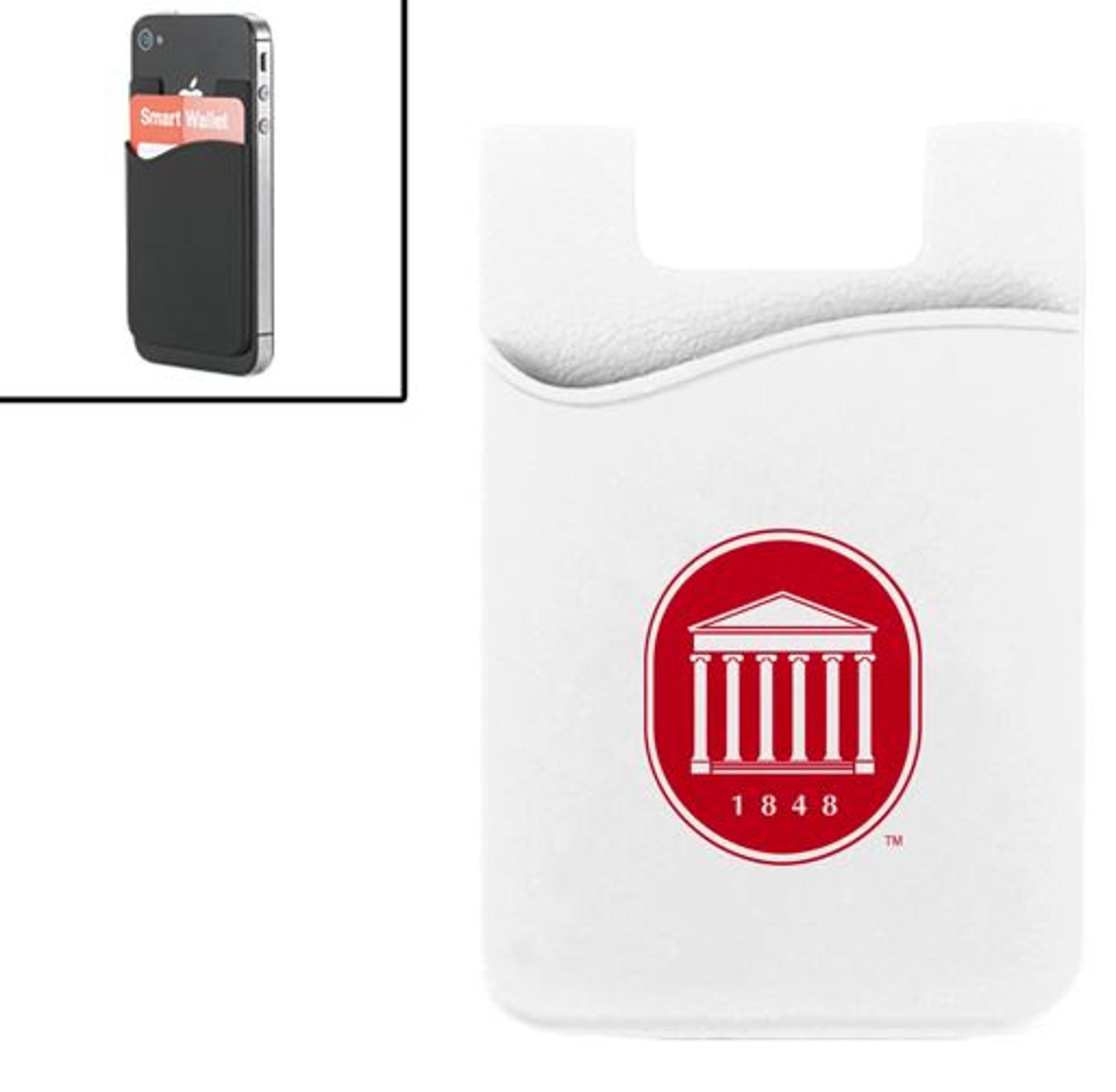 image of: Lyceum Crest Phone Wallet ID Holder White