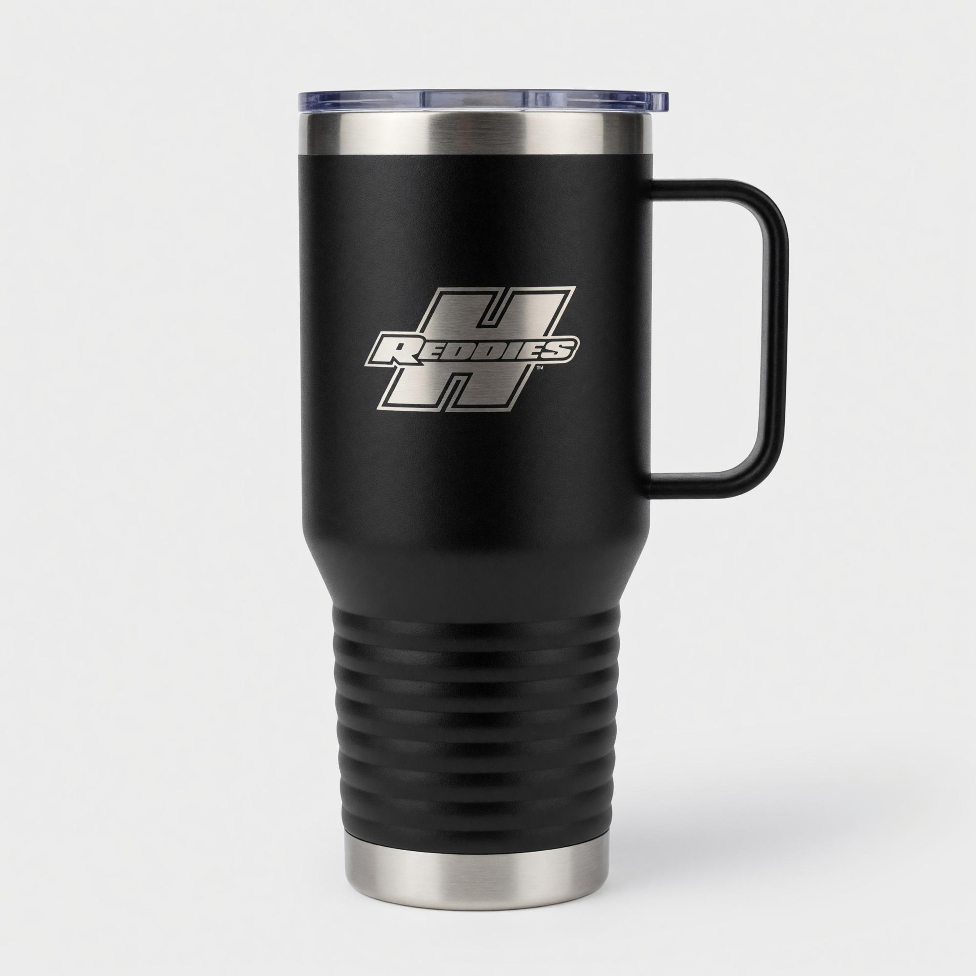 Product image 2 of 3 for Reddies 20oz Powder Coated Handled Travel Mug
