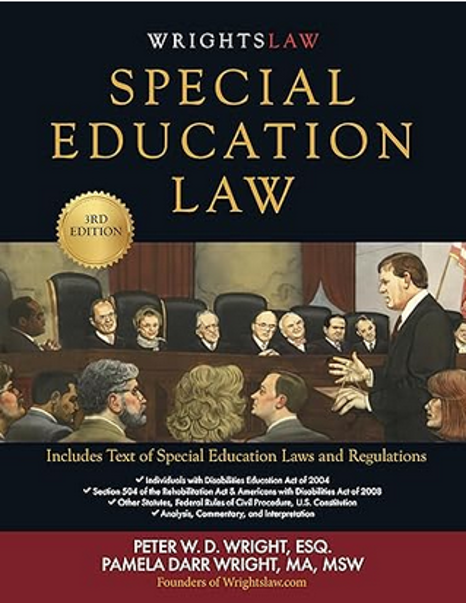 Cover image for Wrightslaw Special Education Law : Third Edition