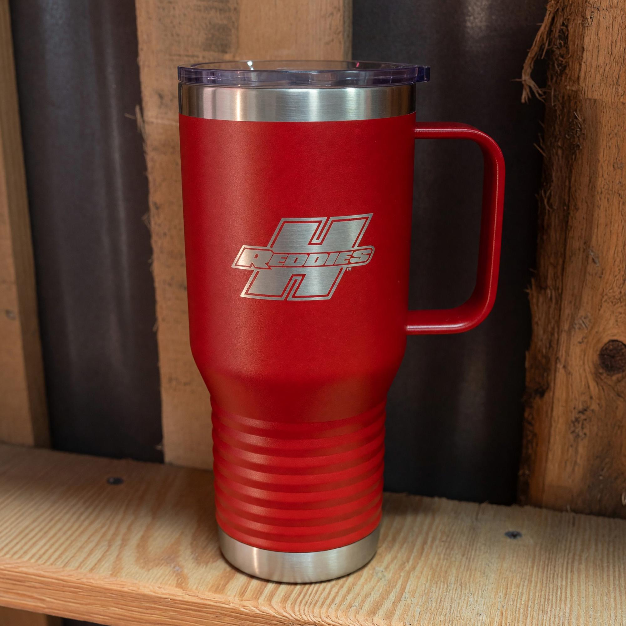 Product image 3 of 3 for Reddies 20oz Powder Coated Handled Travel Mug