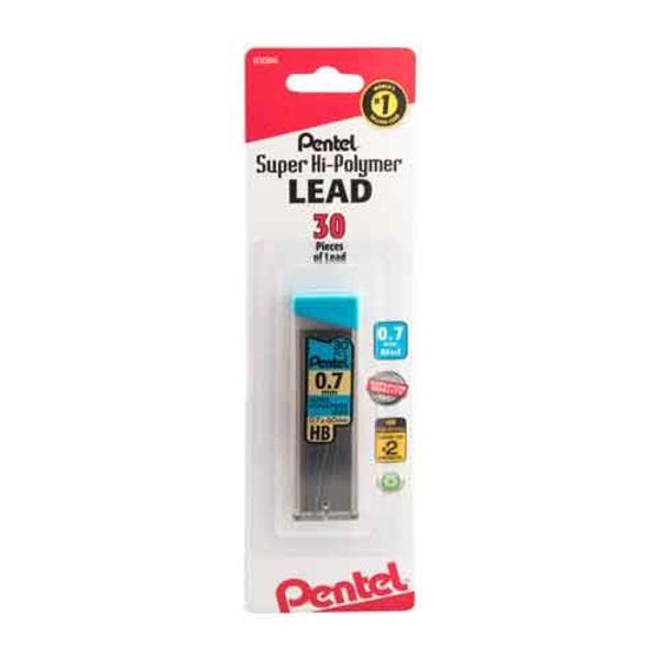 PENTEL LEAD REFILL 0.7 30CT SUPER HI-POLYMER; $2.69