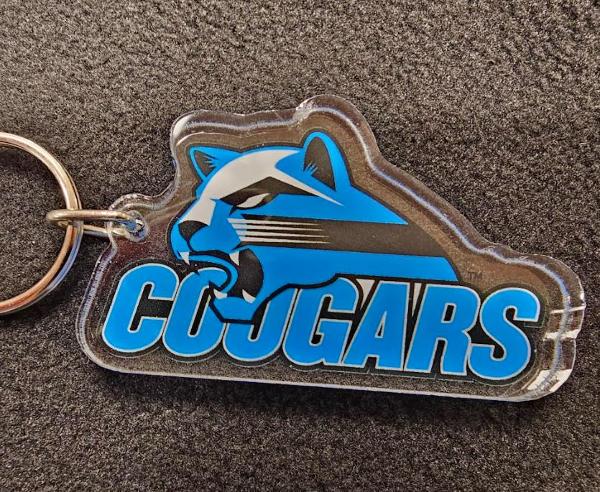 CDI Cougar Acrylic Keychain; $4.99