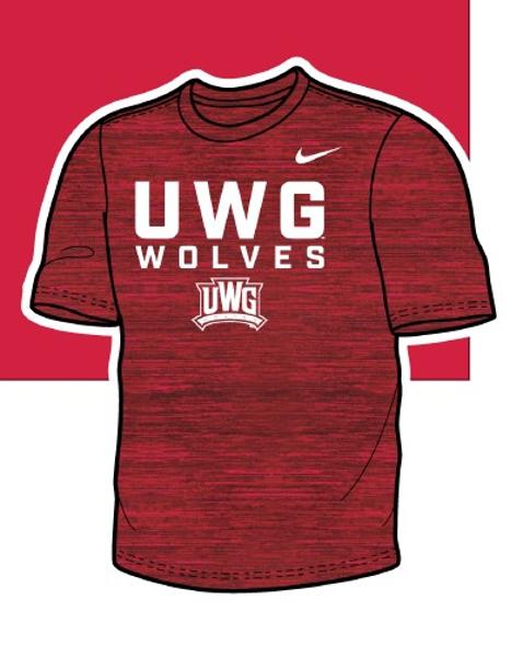 NIKE VELOCITY LEGEND TEE; $45.99