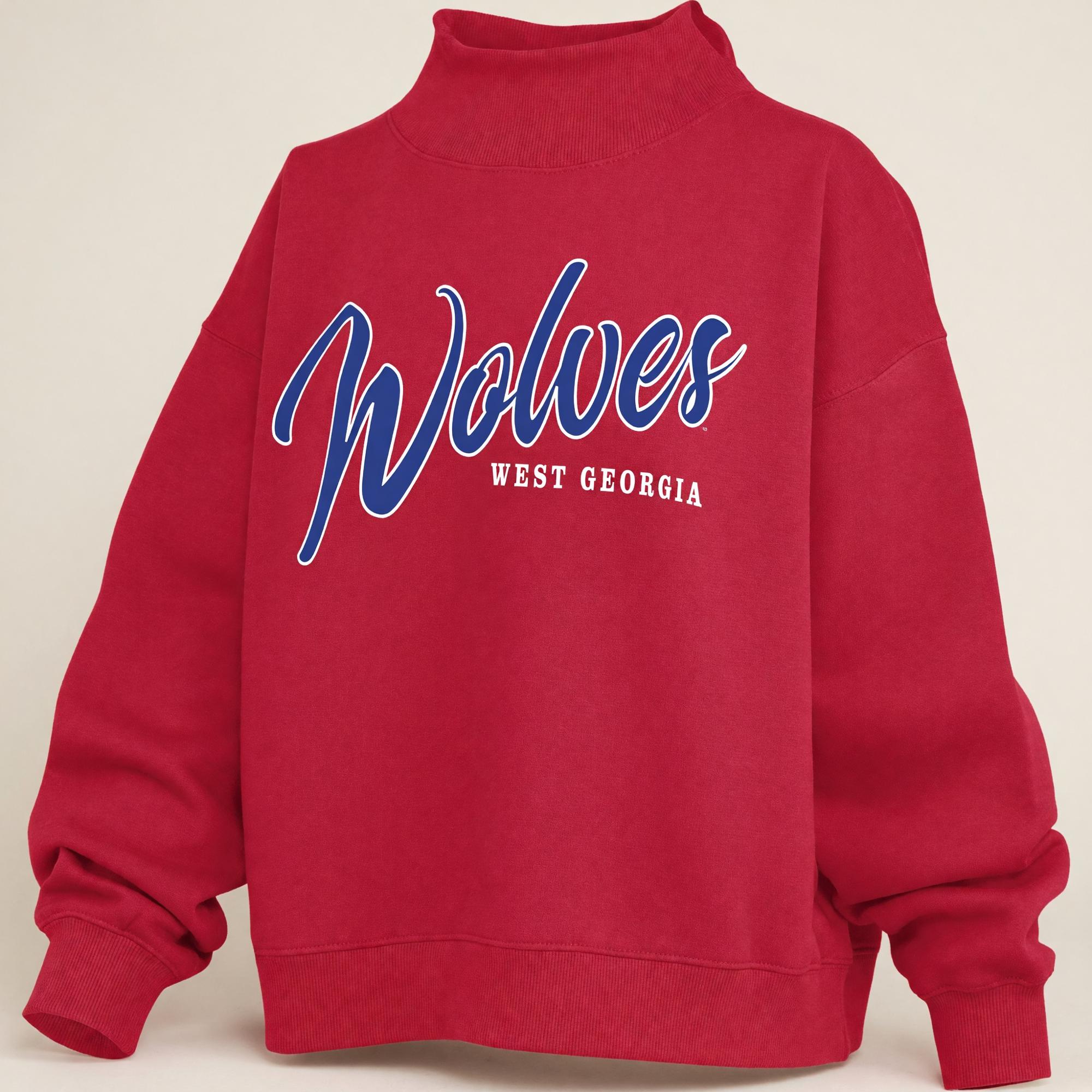 Product image 1 of 1 for PRESS BOX HOMETEAM MOCKNECK