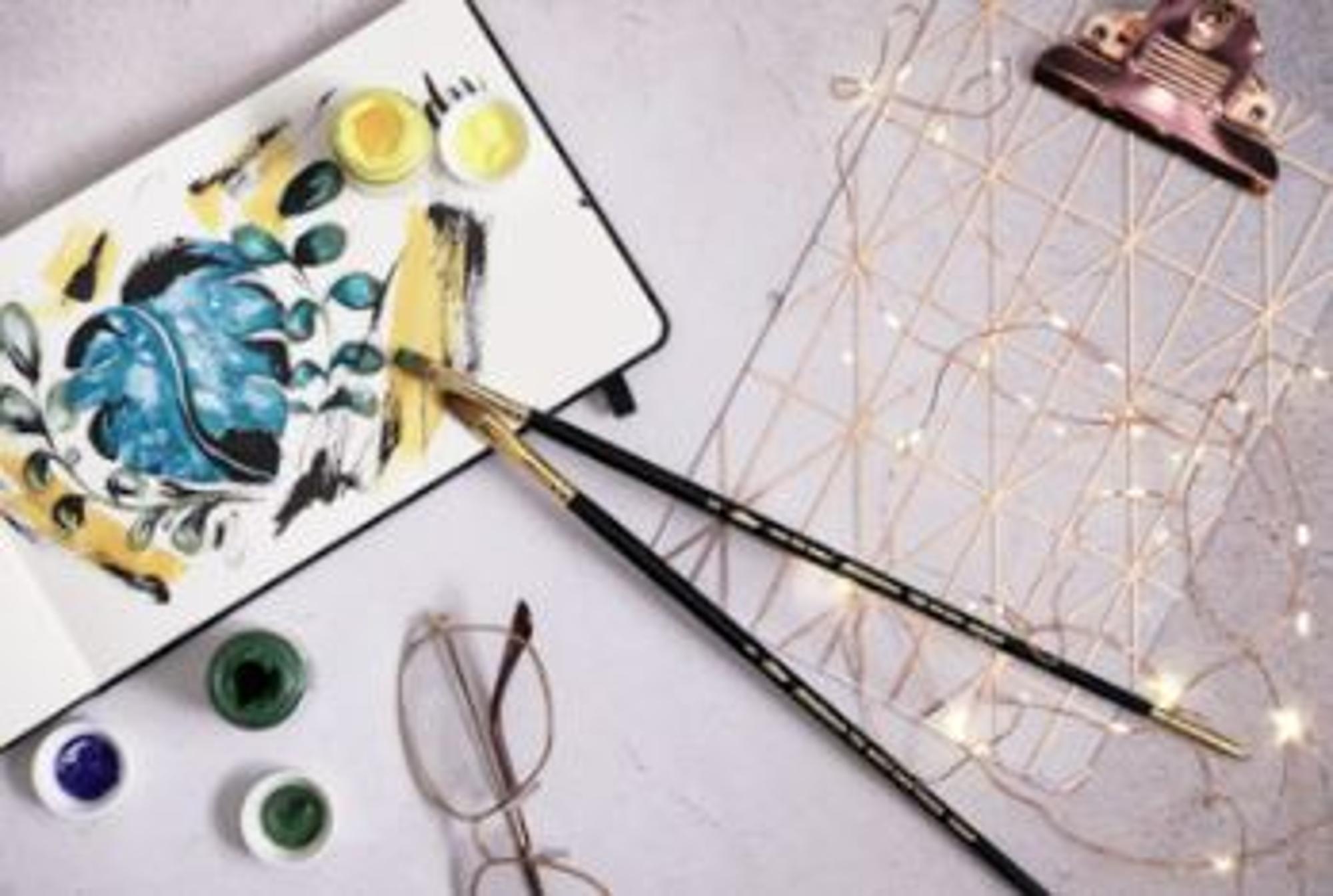 image of: Renaissance Red Sable Long Handle Brushes