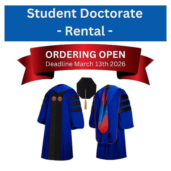 Student Doctorate - RENTAL; $84.99