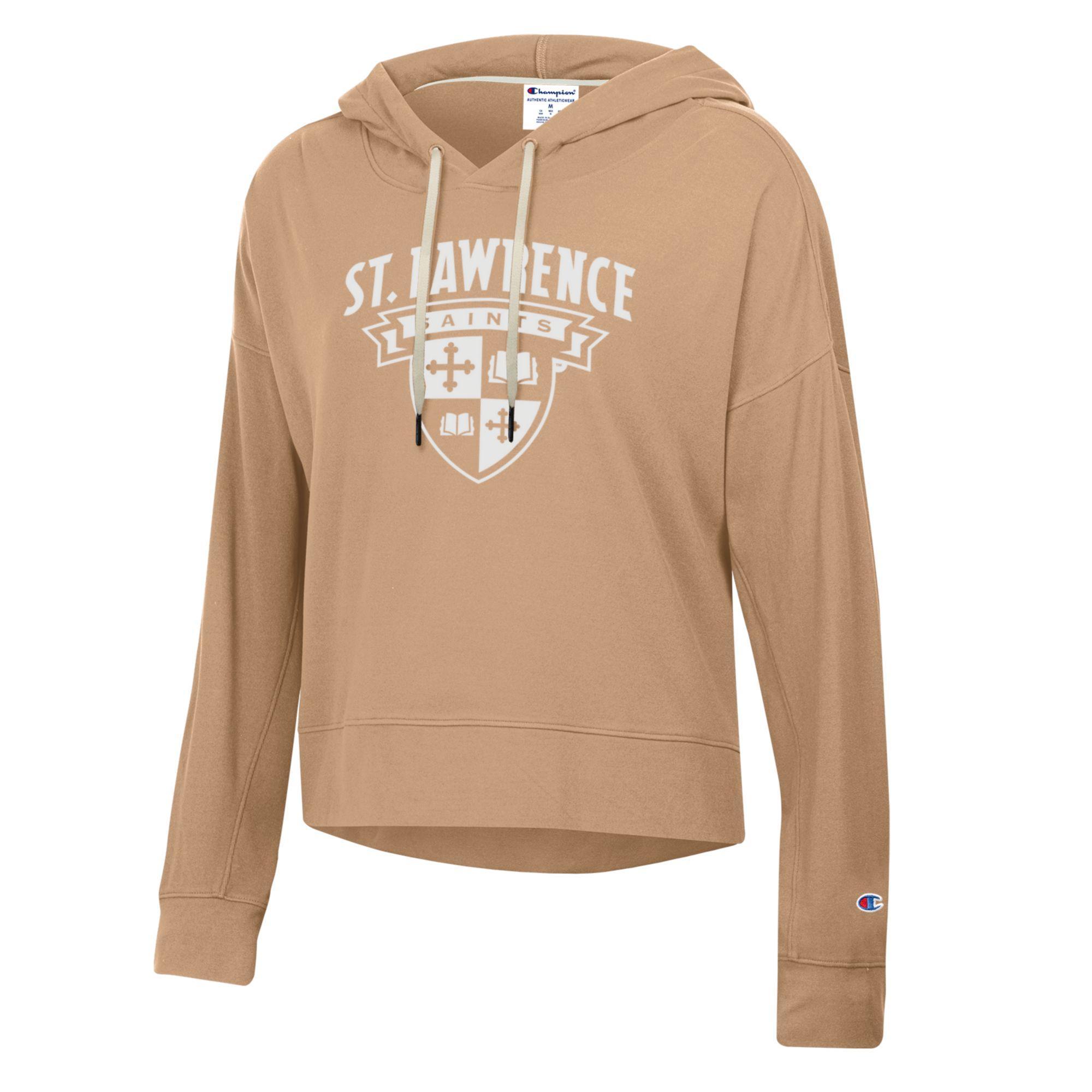 Product image 1 of 1 for Women's Sueded Hood Sweatshirt Latte Brown
