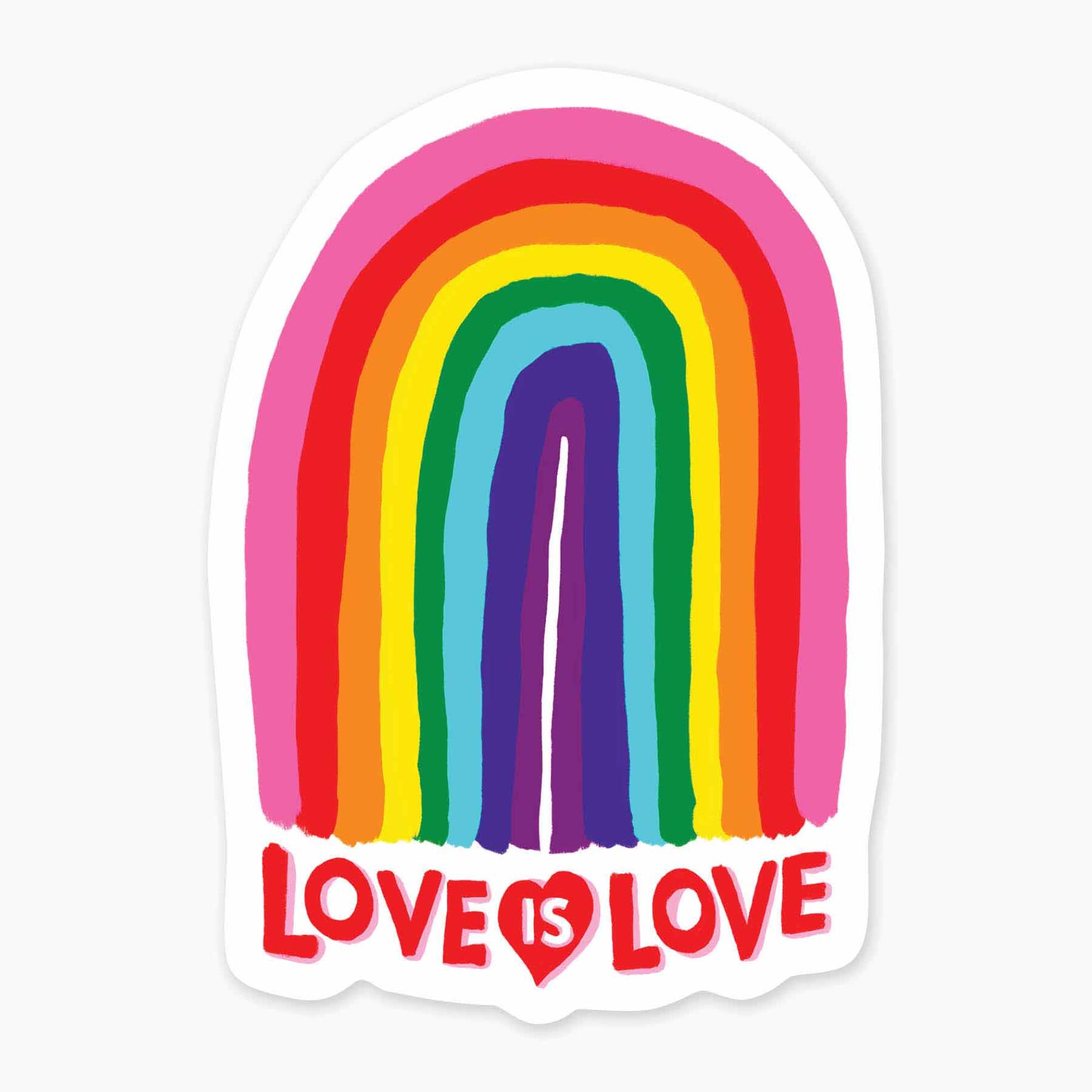 Product image 1 of 1 for Santa Clara Broncos Love is Love 3 inch Sticker