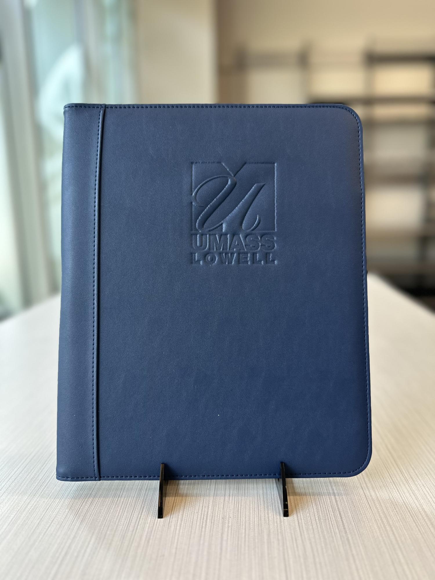 Umass Lowell Leather Padfolio UMass Lowell Bookstore