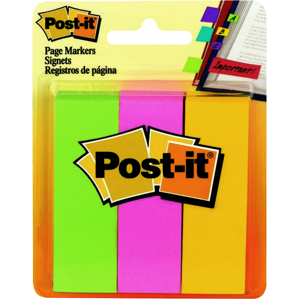Post-it Page Markers; $6.99